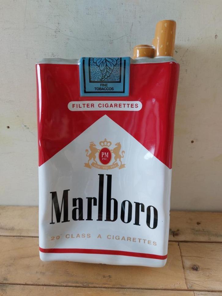 Asbak Marlboro XXL, Verzamelen, Rookartikelen, Aanstekers en Luciferdoosjes, Zo goed als nieuw, Asbak, Ophalen of Verzenden