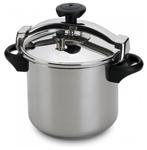 Snelkookpan silampos 10 liter, Kookpan of Snelkookpan, Gebruikt, Aluminium, Ophalen of Verzenden