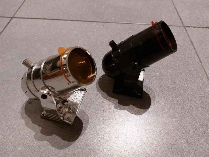 Par 16 spots (2x)       µ1a, Muziek en Instrumenten, Licht en Laser, Ophalen of Verzenden