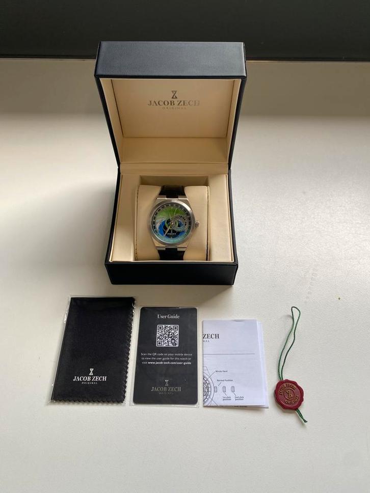 Jacob zech quartz herenhorloge Legacy z0.1520.004, Handtassen en Accessoires, Horloges | Heren, Nieuw, Polshorloge, Overige merken