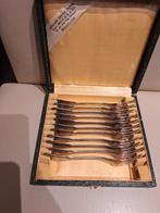 11 dessertvorkjes verzilverd, Antiek en Kunst, Ophalen of Verzenden