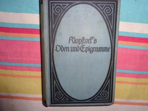 F. Klopftoct's  Oden und Epigramme, Boeken, Taal | Duits, Gelezen, Fictie, Ophalen