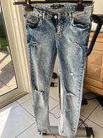 lichtblauwe Skinny jeans voor meisjes modieuze gaten Zara, Blauw, Zara, Ophalen of Verzenden, Zo goed als nieuw