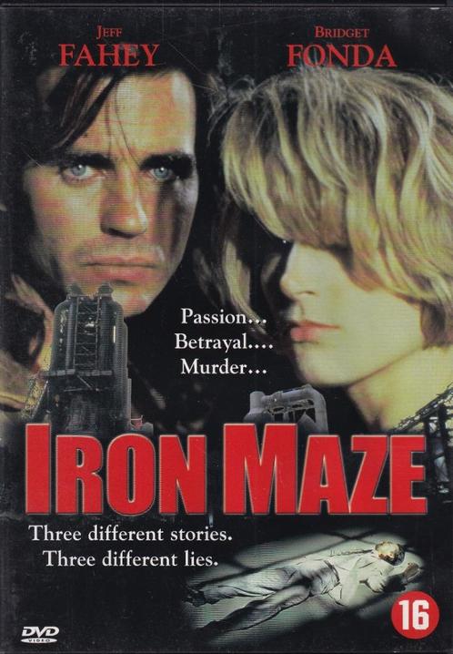 Iron Maze (1991) Jeff Fahey - Bridget Fonda, Cd's en Dvd's, Dvd's | Thrillers en Misdaad, Gebruikt, Actiethriller, Vanaf 12 jaar