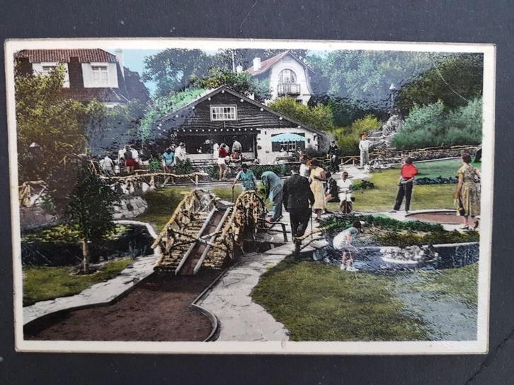 Postkaart Koksijde Coxyde Minigolf Golf Miniature, Collections, Cartes postales | Belgique, Affranchie, Flandre Occidentale, 1940 à 1960