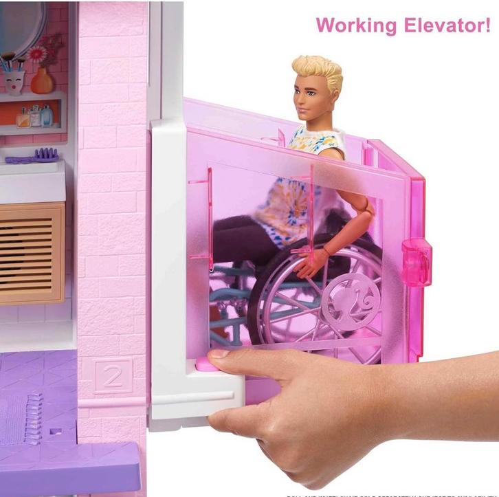 Barbie Maison de Rêve pour Poupées en superbe état, Kinderen en Baby's, Speelgoed | Poppenhuizen, Zo goed als nieuw, Poppenhuis