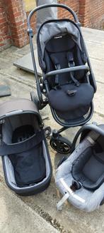 Poussette maxi Cosi 3 en 1, Kinderen en Baby's, Kinderwagens en Combinaties, Gebruikt, Met reiswieg, Maxi-Cosi, Ophalen