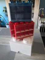 Lego storage brick and minifig display cases, Doe-het-zelf en Bouw, Kratten en Dozen, Ophalen, Zo goed als nieuw