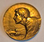 1936 medaille L. vanDendries schieten met geweer, Ophalen of Verzenden, Brons