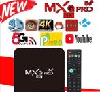 Android tv box Mxpro 5G 4K, Audio, Tv en Foto, Mediaspelers, Ophalen, Nieuw, HDMI, Minder dan 500 GB