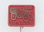 SP1804 Speldje 1900 Renault rood, Verzamelen, Speldjes, Pins en Buttons, Gebruikt, Ophalen of Verzenden