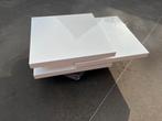 Salontafel wit gelakt, Huis en Inrichting, Tafels | Salontafels, Ophalen, Gebruikt