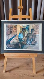 Paul Gauguin Te Rerioa Taïti 1897 avec cadre 61 x 81 cm., Maison & Meubles, Accessoires pour la Maison | Peintures, Dessins & Photos
