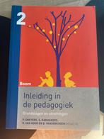 Inleiding in de pedagogiek ( deel 2), Boeken, Ophalen of Verzenden, Zo goed als nieuw