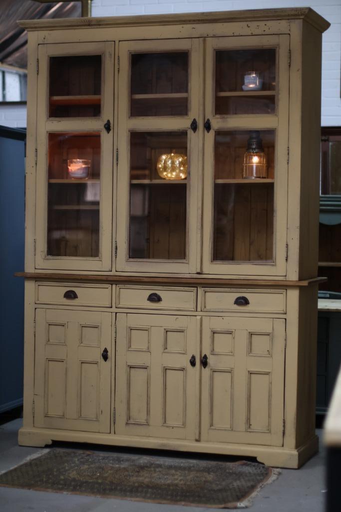 Buffetkast *cottage* landelijk vintage, Huis en Inrichting, Kasten | Buffetkasten, Zo goed als nieuw, 200 cm of meer, 150 tot 200 cm
