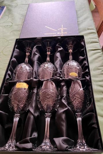 Baccarat kristal witte-rode wijnglazen/champagne glazen-emme beschikbaar voor biedingen