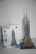 Ravensburger 3d puzzel empire state building new york 216st, Hobby en Vrije tijd, Verzenden, Minder dan 500 stukjes, Gebruikt