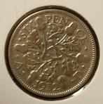 6 pence George V 2e effigie, 2e type 1932, Timbres & Monnaies, Pièces & Médailles, Argent, Enlèvement ou Envoi