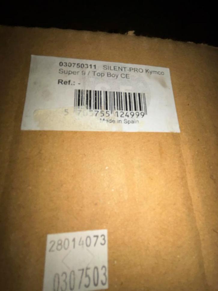 Uitlaat Tecnigas voor vele scooters, oa Kymco zie lijst, Motoren, Onderdelen | Merk-onafhankelijk, Ophalen of Verzenden