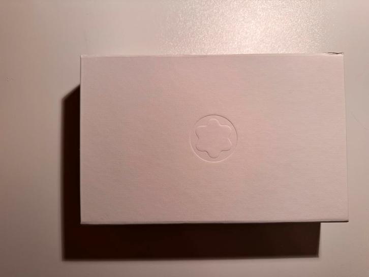 Nieuwe Montblanc Meisterstück portemonnee zwart leder, Handtassen en Accessoires, Portemonnees, Zo goed als nieuw, Zwart, Leder