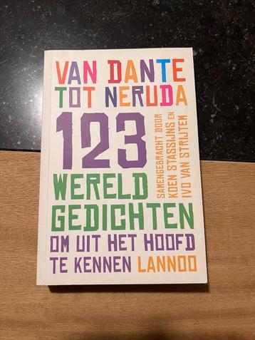 Van Dante tot Neruda, 123 wereldgedichten om uit het hoofd t beschikbaar voor biedingen