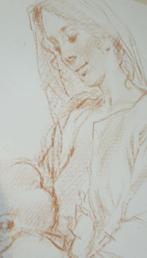gravure *  Nardini Sandro  *  Moeder en kind, Antiek en Kunst, Kunst | Etsen en Gravures, Ophalen of Verzenden
