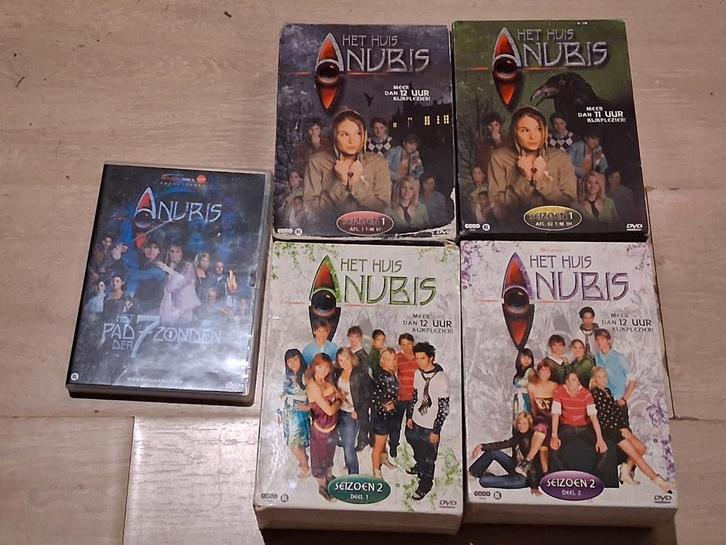 Dvd-boxen Het Huis Anubis, seizoen 1 en 2 + film, Cd's en Dvd's, Dvd's | Tv en Series, Gebruikt, Overige genres, Boxset, Alle leeftijden