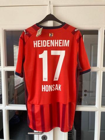 Maillot de football Heidenheim 25/26 Honsak, Plus grand que la taille XL, Enlèvement ou Envoi, Neuf, Maillot