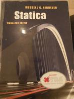 STATICA  Russell c hibbeler, Boeken, Ophalen of Verzenden, Zo goed als nieuw