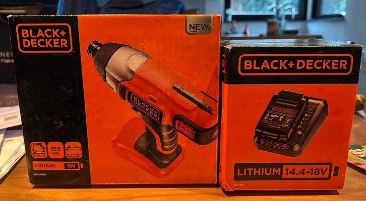 Visseuse à 18v + batterie et chargeur Black & Decker, Doe-het-zelf en Bouw, Gereedschap | Handgereedschap, Nieuw, Ophalen