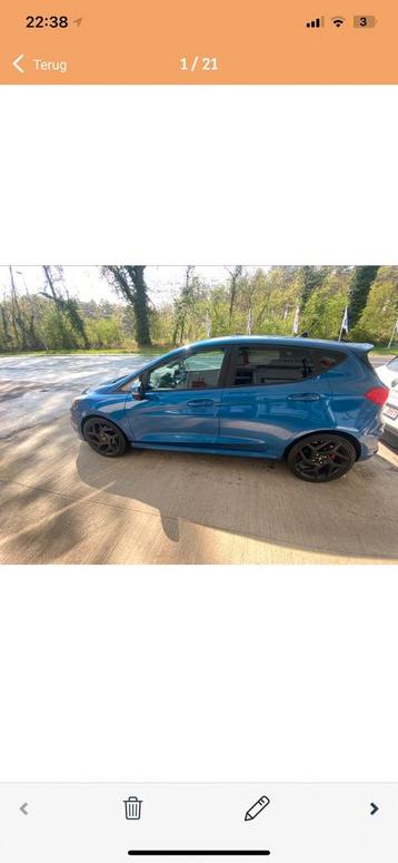 Ford fiesta mk8 st beschikbaar voor biedingen