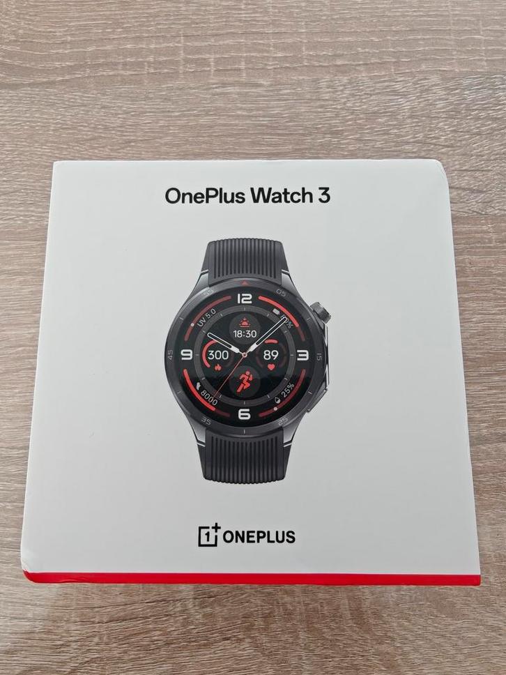OnePlus Watch 3 Obsidian, Handtassen en Accessoires, Smartwatches, Zo goed als nieuw, Ophalen