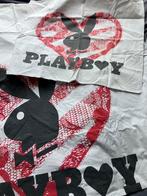 1 persoon dekbedovertrek Playboy, Huis en Inrichting, Ophalen, Gebruikt, Eenpersoons, Wit