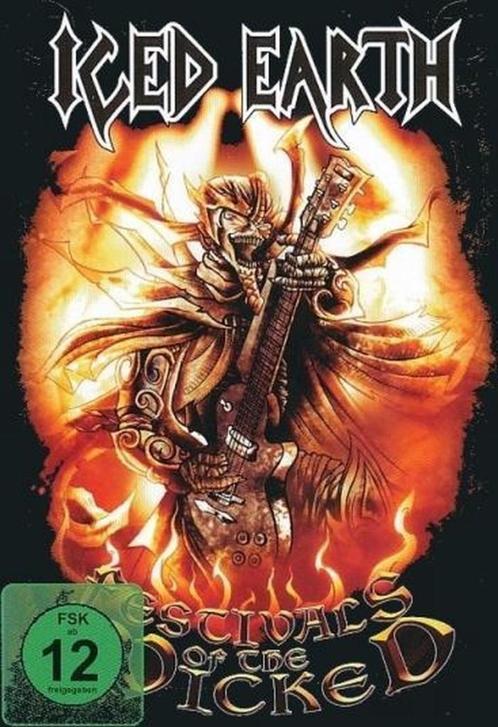 Iced Earth - Festivals Of The Wicked dvd, CD & DVD, CD | Hardrock & Metal, Comme neuf, Enlèvement ou Envoi