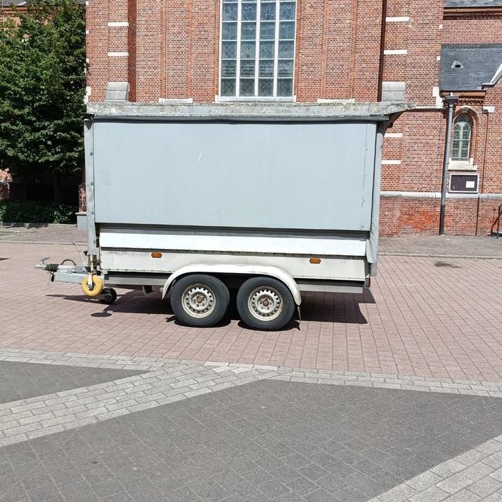 Marktwagen  - marktaanhangwagen BCW 3500 kg, Auto diversen, Aanhangers en Bagagewagens, Ophalen of Verzenden