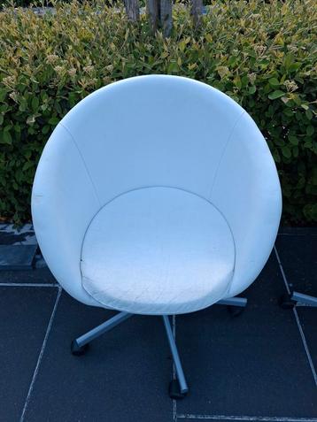 ikea bureaustoel wit, Huis en Inrichting, Bureaustoelen, Ophalen, Gebruikt, Wit, Bureaustoel