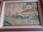 chromolitho - Paul Hermanus " moulin au environs de Dixmude, Ophalen of Verzenden