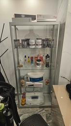 Vitrinekast met lampen, Huis en Inrichting, Met deur(en), 100 tot 150 cm, 200 cm of meer, Ophalen of Verzenden