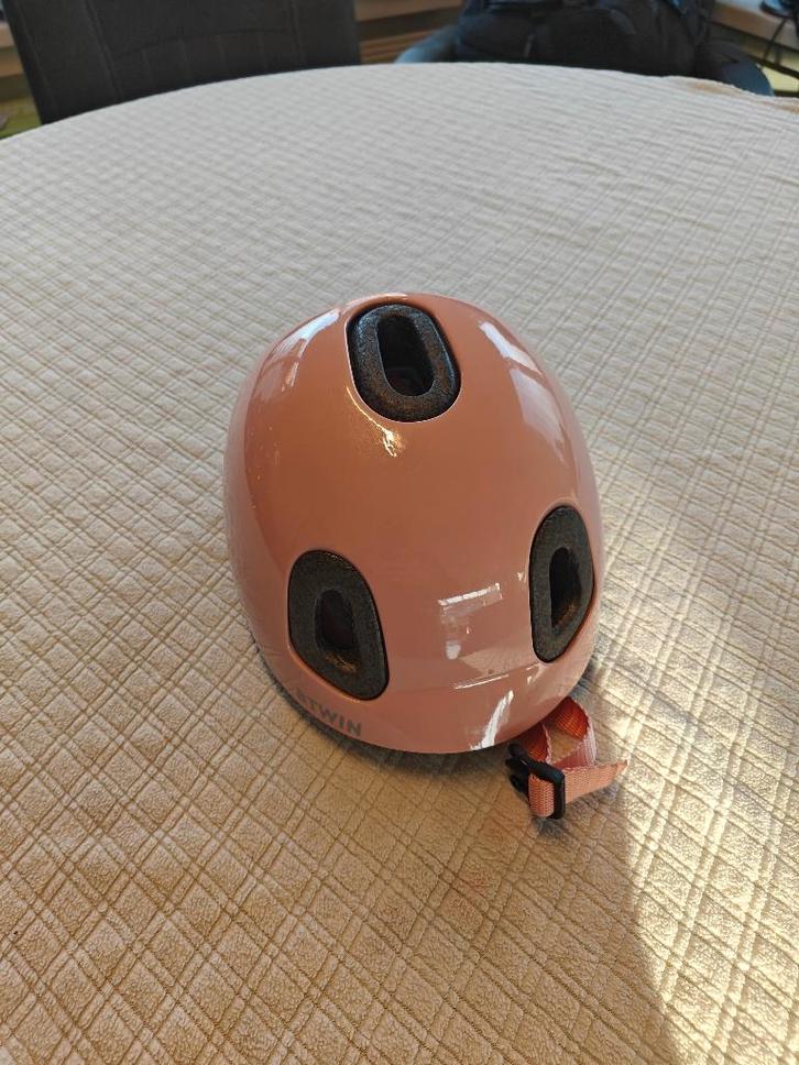 Btwin - Fietshelm Baby 500 (Roze), Fietsen en Brommers, Fietsaccessoires | Fietshelmen, Zo goed als nieuw, Meisje, XXS, Ophalen of Verzenden