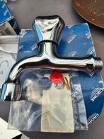 Koudwaterkraan grohe muurmontage/warm koud, Ophalen of Verzenden, Nieuw, Chroom