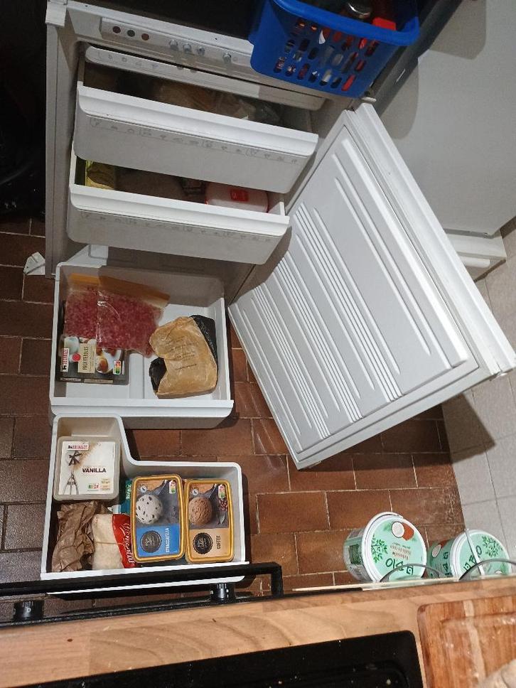 Miele Tafelmodel diepvries met opendeur-alarm, Electroménager, Congélateurs, Utilisé, À Poser, Congélateur, Congélateur, 85 à 120 cm