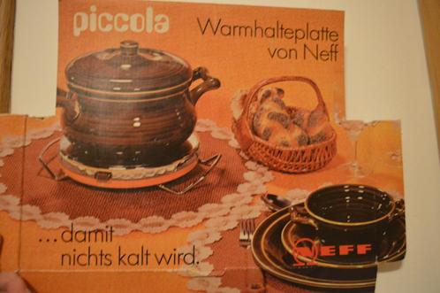 1 chauffe-plat Neff vintage sans fil ni bougies, Antiquités & Art, Antiquités | Accessoires de maison, Enlèvement