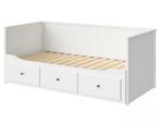 Hemnes Bedbank met 3 lades, 80x200, Huis en Inrichting, Slaapkamer | Bedden, Ophalen, Zo goed als nieuw