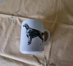 koffie tassen - mokken met afbeelding setter, Ophalen of Verzenden, Zo goed als nieuw