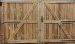 Nieuwe ongebruikte poort, Ophalen, Nieuw, Hout, Draaipoort