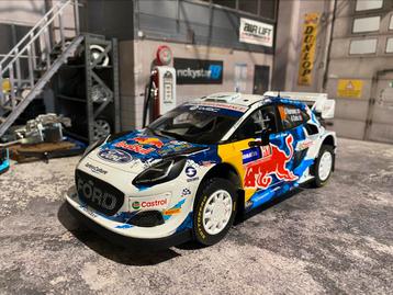 1:18 Ford Puma rallye Fourmaux 2024 - neuve dans sa boîte  disponible aux enchères