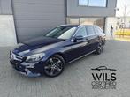 Mercedes-Benz C200 Multibeam-Leder-Garantie, Auto's, Automaat, 4 cilinders, Blauw, Leder