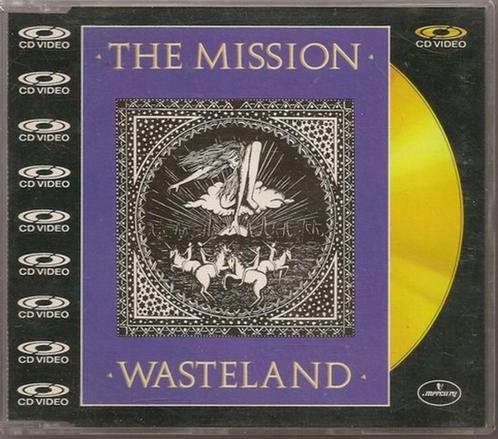 THE MISSION - WASTELAND - CD VIDEO, Cd's en Dvd's, Cd Singles, Zo goed als nieuw, Rock en Metal, 1 single, Maxi-single, Verzenden