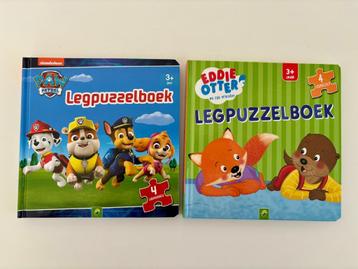 Puzzelboekjes Paw Patrol en Eddie Otter 3+ beschikbaar voor biedingen