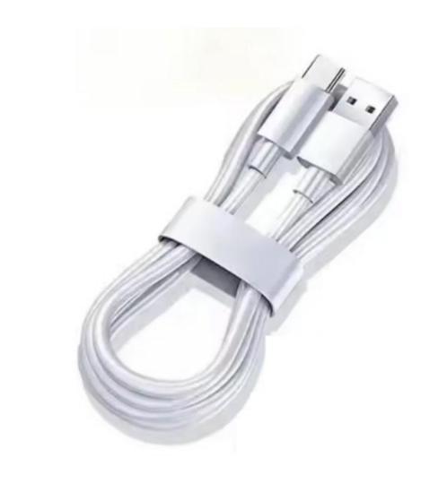 USB-C Oplaad Kabel Voor Android Lang 1,00 meter - Kleur Wit, Telecommunicatie, Mobiele telefoons | Telefoon-opladers, Nieuw, Ophalen of Verzenden